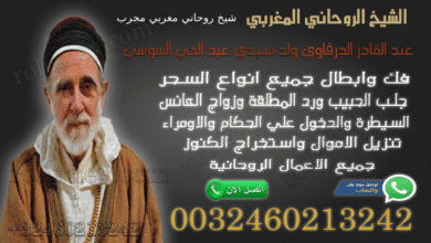 شيخ روحاني مغربي مجرب